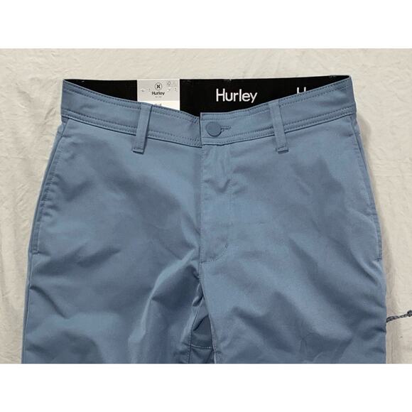 Hurley Flat Front Performance Chino Hybrid Tech Pants. Blue, Men's 30X34. NWT!! - Picture 4 of 7